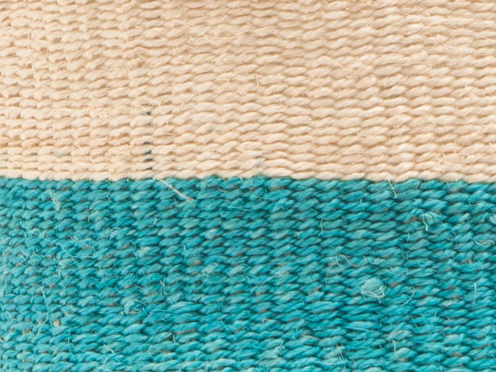 Color Block Turquoise Blanc | Madame Panier